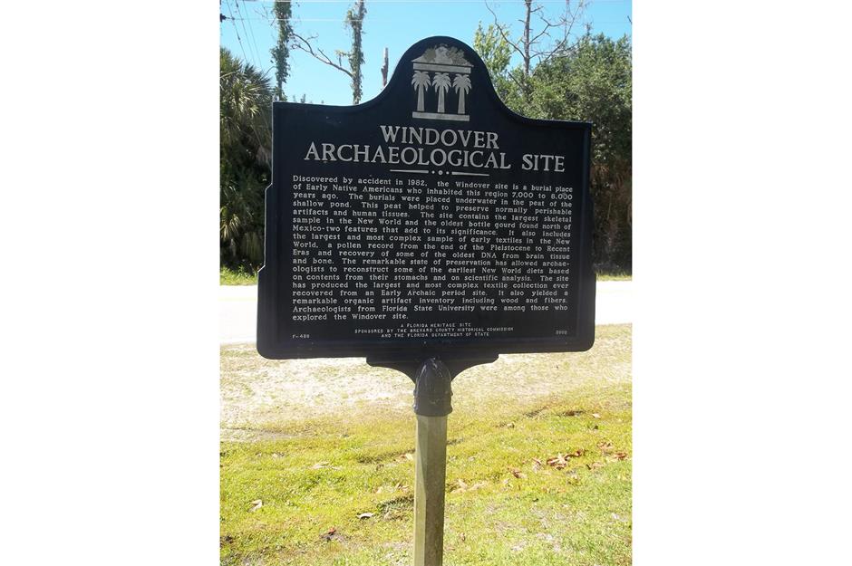 Florida: Windover Archaeological Site